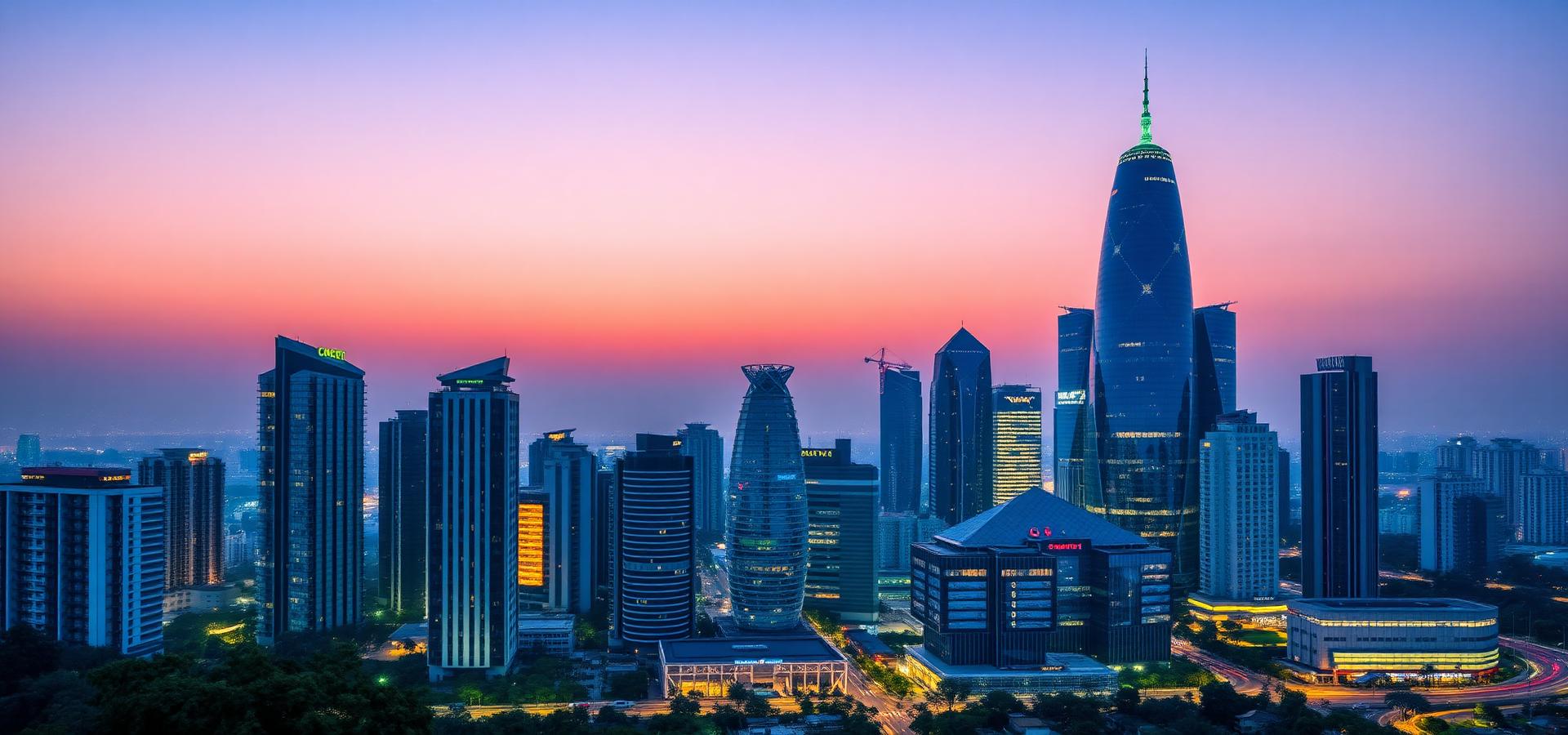 City skyline